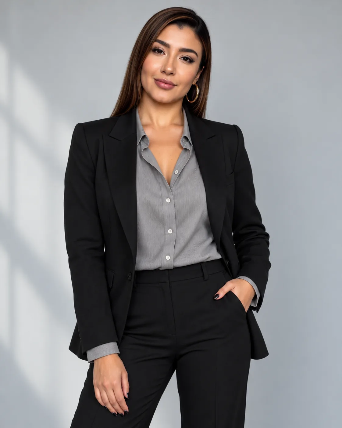 Fernanda Mateus en sesión de estudio
