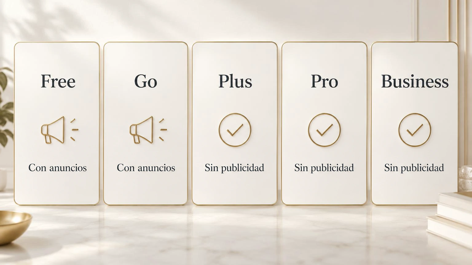 ¿Quién ve los anuncios de ChatGPT? Planes Free, Go y sin publicidad